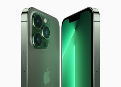 Apple iPhone 13 Pro alpine green