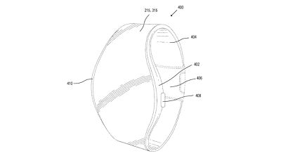 apple watch wrap around display patent design