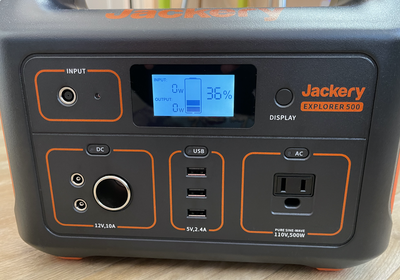 jackery e500 ports