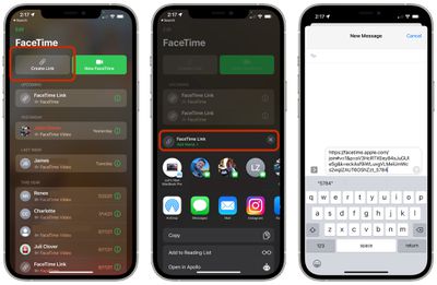 ios 15 facetime android pc