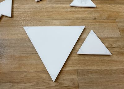 nanoleaf triangles sizes