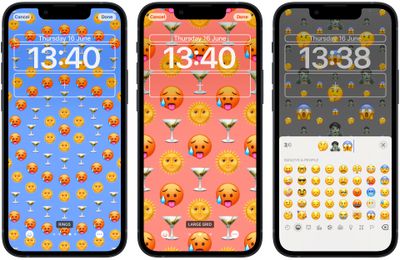 emoji lock screen