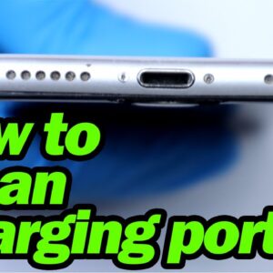 Simple steps on how to clean iphone charging port effectively