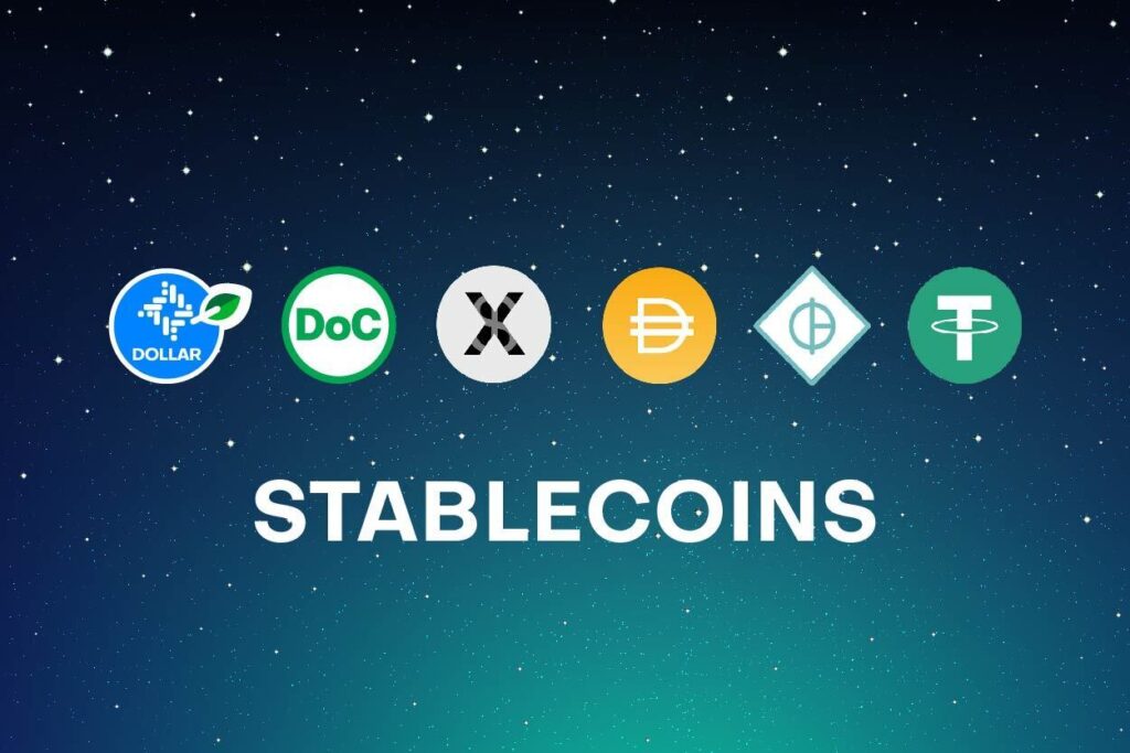 Stablecoins- One of the different types of cryptocurrencies