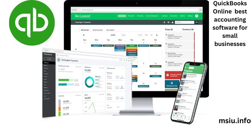 QuickBooks Online best accounting software for small businesses